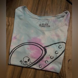 BLACK MATTER Alien Tie-Dye Shirt